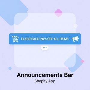 Shopify App Announcements Bar
